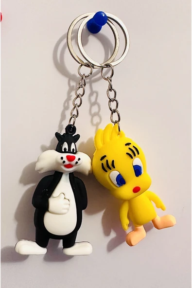 Jüpiter S Sylvester ve Tweety Anahtarlık ürün görseli 1