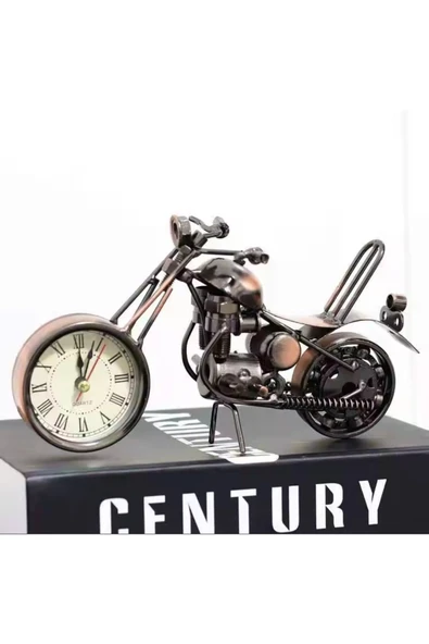 Wolawood El Yapımı Metal Dekoratif Motosiklet Retro Vintage Antik Model Masaüstü Aksesuar Koleksyon Hediyelik ürün görseli 1