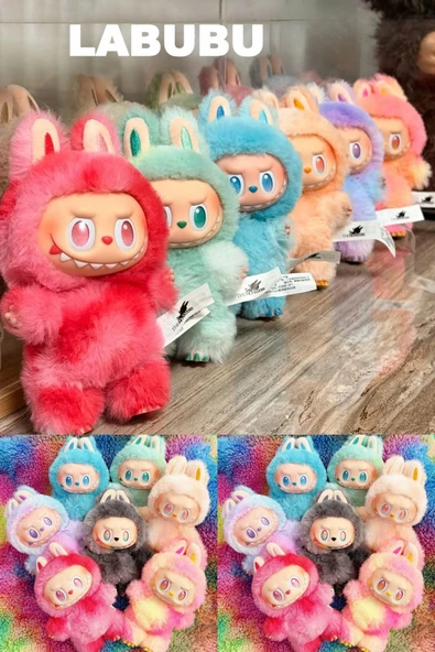 Wolawood Peluş Oyuncak Özel Premium Kalite Kutulu Yumoş Koleksiyonluk Trend Karakter Eğlenceli Süpriz Hediye ürün görseli 1