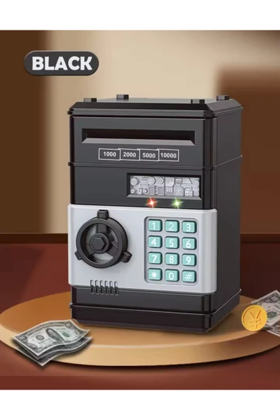 Wolawood ATM Kumbara Şifreli Otomatik Para Çekmeli Dijital Para Kasası Eğitici Eğlenceli Sesli Para Kutusu ürün görseli 1