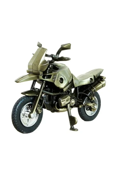 Sarego Özel Üretim El Yapımı Metal Motorsiklet Paslanmaz Lüx Dekoratif Biblo Süs Sanat Motor ürün görseli 1