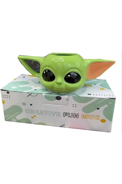 EXENET Baby Yoda Grogu Kupa Bardak The Mandolin Yıldız Savaşları Simego Star Wors Mug Özel Serisi ürün görseli 1