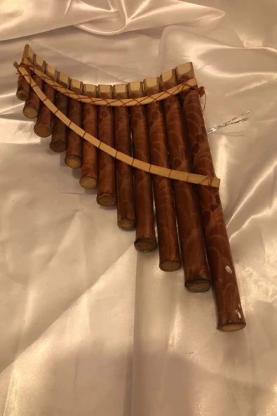 RaHan Meditasyon Yoga Çanı Feng Shui Ahşap Pan Flüt, Bambu Panflüt, Müzik Aleti, Dekorasyon, Hediye ürün görseli 1