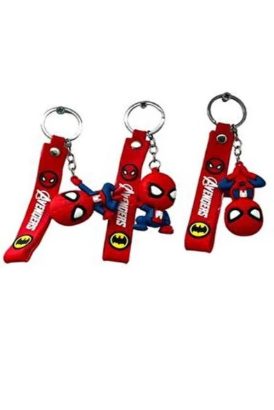 Taşarhome Spiderman Anahtarlık 3d Boyutlu Özel Değişik Figürlü Lüks Model 1 Adet ürün görseli 1