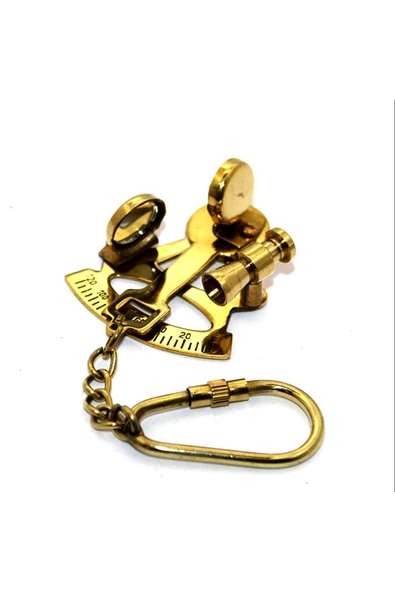Wolawood Özel Üretim Pirinç Anahtarlık Retro Vintage Tasarım Şık Dayanıklı Metal Hediyelik Aksesuar ürün görseli 1