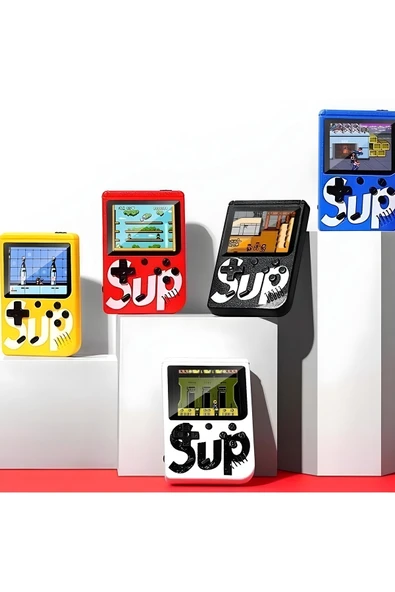 Wolawood El Atarisi Gembo 400 Oyunlu Mini Konsol – Sup Nostalji Game, Taşınabilir Retro Süper Oyun Keyfi ürün görseli 1