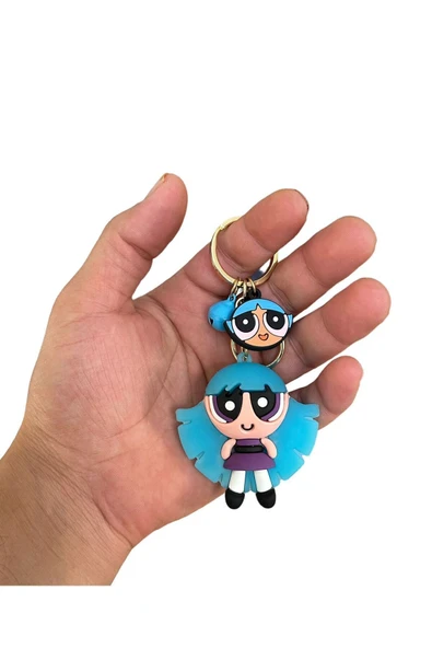 NİNOVA AKSESUAR Powerpuff Girls Blisstina Utonium Karakter Anahtarlık Ve Çanta Süsü ürün görseli 1