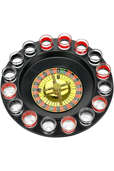 LOOVİTECH Rus Ruleti Drinking Roulette Shot Bardaklı Eğlenceli Oyun Seti ürün görseli 1