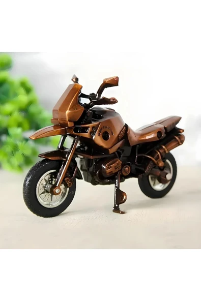 Wolawood El Yapımı Metal Dekoratif Motosiklet Retro Vintage Antik Model Masaüstü Aksesuar Koleksyon Hediyelik ürün görseli 1
