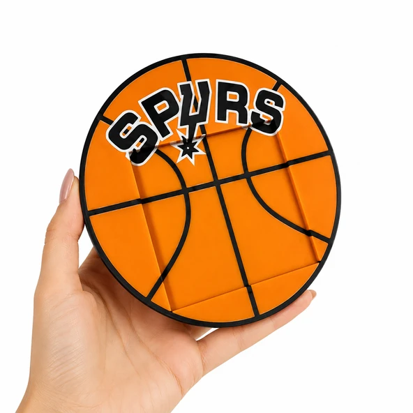Dekoratif Basketbol Temalı Not Kağıtlığı Masaüstü Notluk Yapışkan Not Tutucu Ofis ve Çalışma Masası Organizeri ürün görseli 1