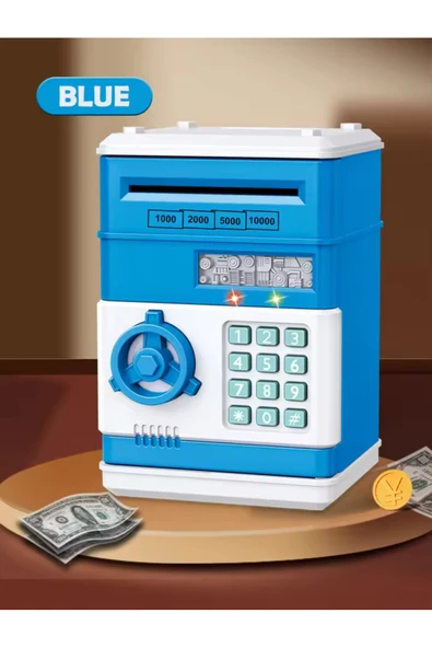 Wolawood ATM Kumbara Şifreli Otomatik Para Çekmeli Dijital Para Kasası Eğitici Eğlenceli Sesli Para Kutusu ürün görseli 1