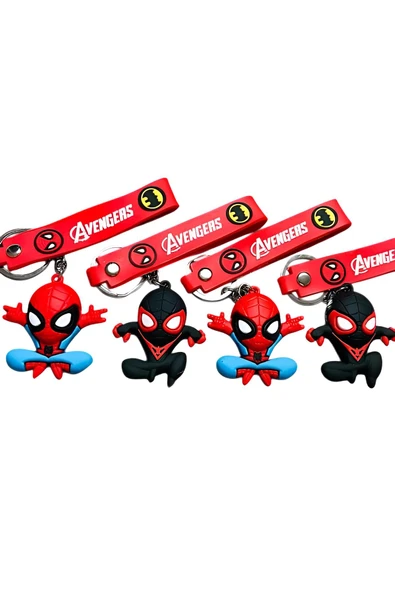 EXENET Spiderman Anahtarlık Mârvel Örümcek Adam Temalı Şık ve Dayanıklı Özel Hediyelik Aksesuar 1 Adet ürün görseli 1