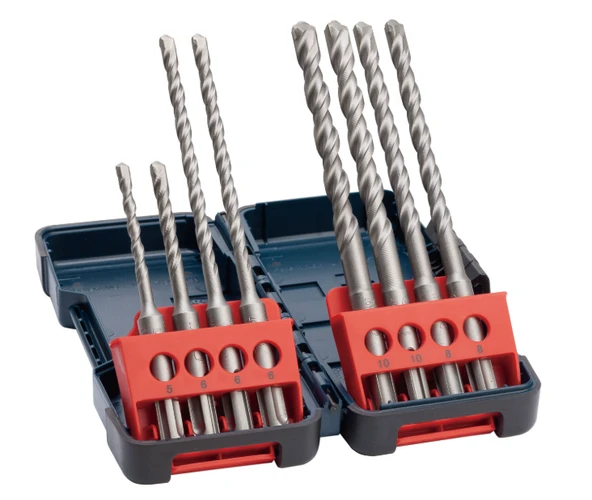 Bosch Sds Plus K Delici Uç Set 8'li TBox 05-10 ürün görseli 1