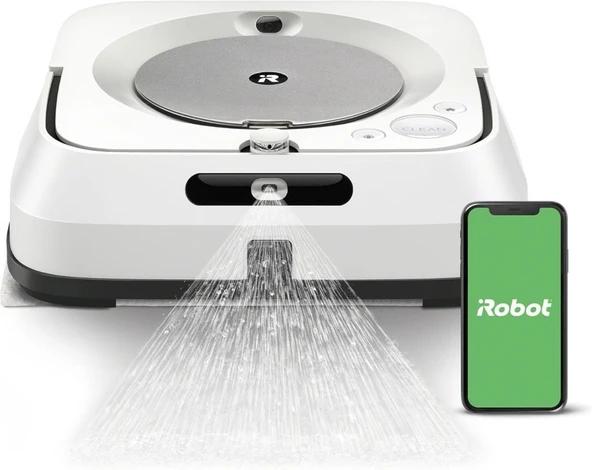 iRobot Braava Jet M6 Beyaz Robot Paspas - TEŞHİR ürün görseli 1