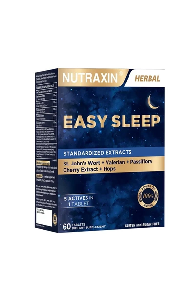 Nutraxin Easy Sleep 60 Tablet ürün görseli 1