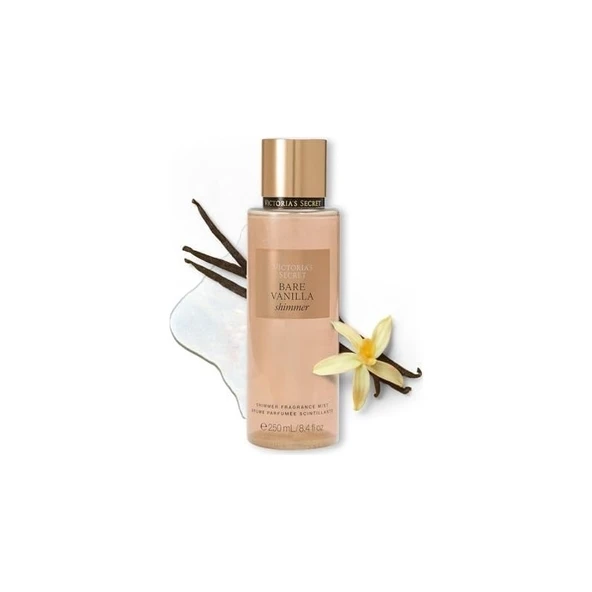 Victoria's Secret Bare Vanilla Işıltılı Vücut Spreyi ürün görseli 1