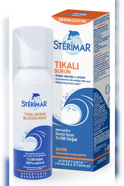 Sterimar Tıkalı Burun Spreyi 50ml ürün görseli 1