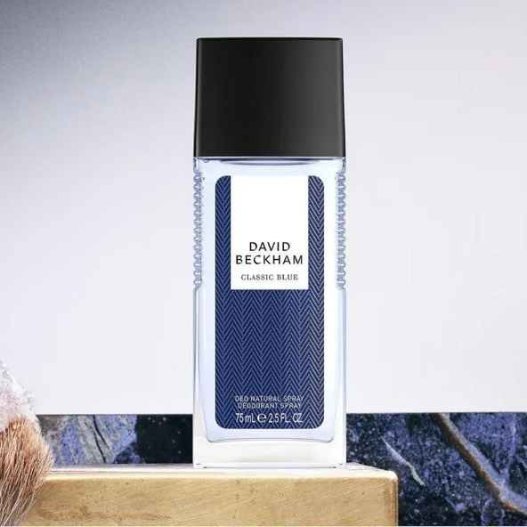 David Beckham Classic Blue Deodorant 75ml - Resim 2