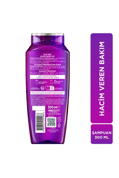 Loreal Paris Elseve Collagen Lifter 300 ml Şampuan - Resim 2