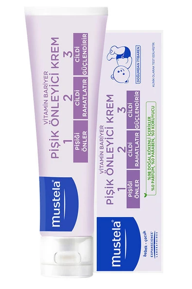 Mustela Vitamin Barrier 1.2.3 Pişik Kremi 50 ml ürün görseli 1