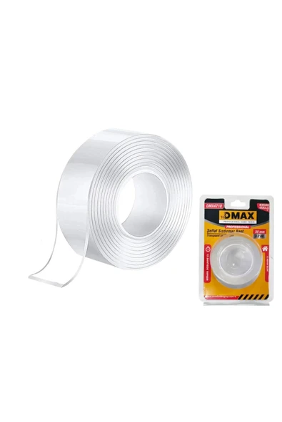 DMAX ŞEFFAF SIZDIRMAZ BANT 38MMX3.2MT DMX4718 ürün görseli 1