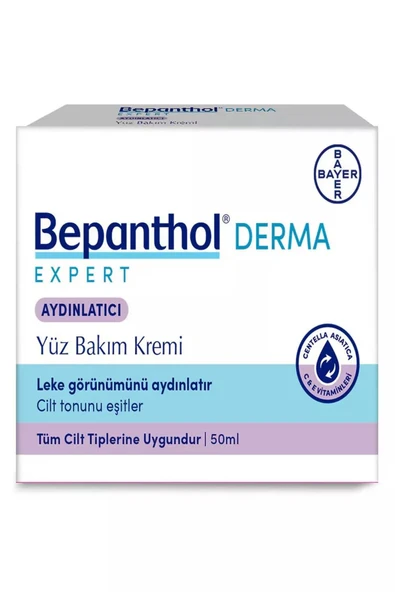 Bepanthol Derma Expert Aydınlatıcı Yüz Bakım Kremi 50 ml ürün görseli 1