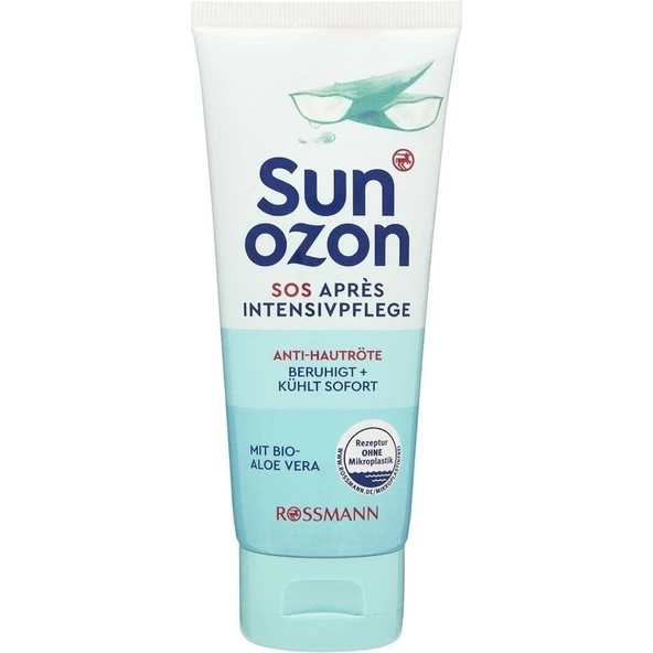 Sunozon Güneş Sonrası Nemlendirici Krem Sos Aloe Veralı 100 ml ürün görseli 1