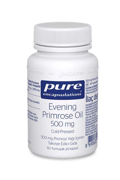 Pure Encapsulations Evening Primrose Oil 60 Kapsül ürün görseli 1