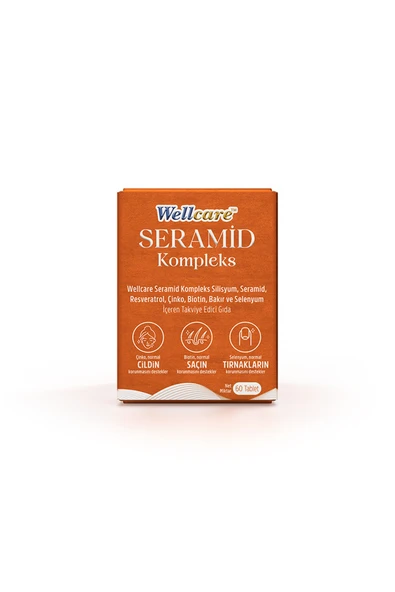 Wellcare Seramid Kompleks 60 Tablet ürün görseli 1