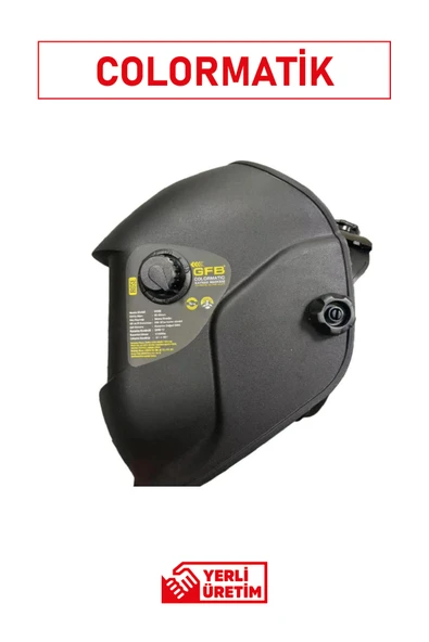 GFB 6000 Colormatik Kaynak Kafa Maskesi - Resim 5