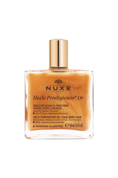 Nuxe Huile Prodigieuse Or Altın Parıltılı Kuru Yağ 50 ml ürün görseli 1