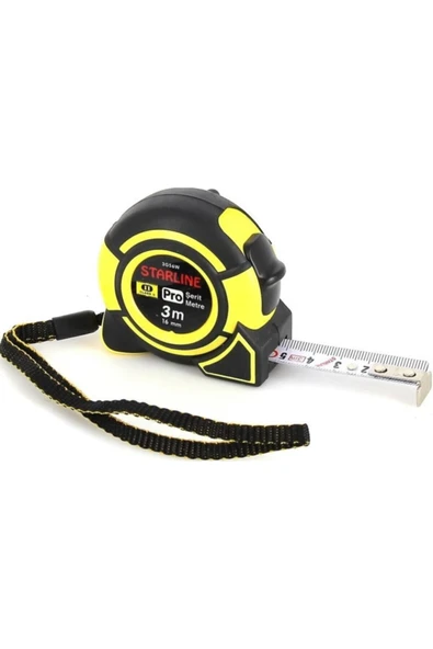 Starline 3G56W 3 Mt X 16 Mm Profösyonel Şerit Metre ürün görseli 1