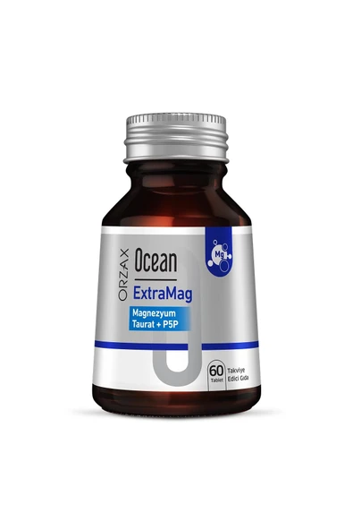Ocean ExtraMag Magnezyum Taurat+P5P Takviye Edici Gıda 60 Tablet ürün görseli 1