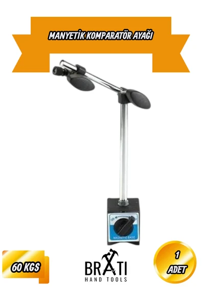 BRATİ HAND TOOLS Manyetik Komparatör Ayağı 60 Kgs - Resim 4