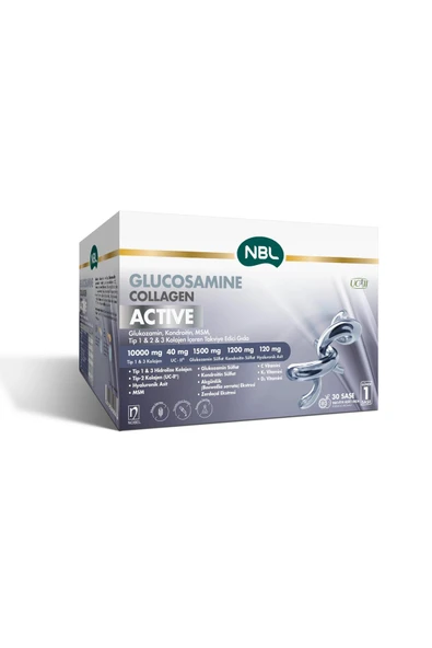 NBL Glucosamine Collagen Active 30 Saşe ürün görseli 1