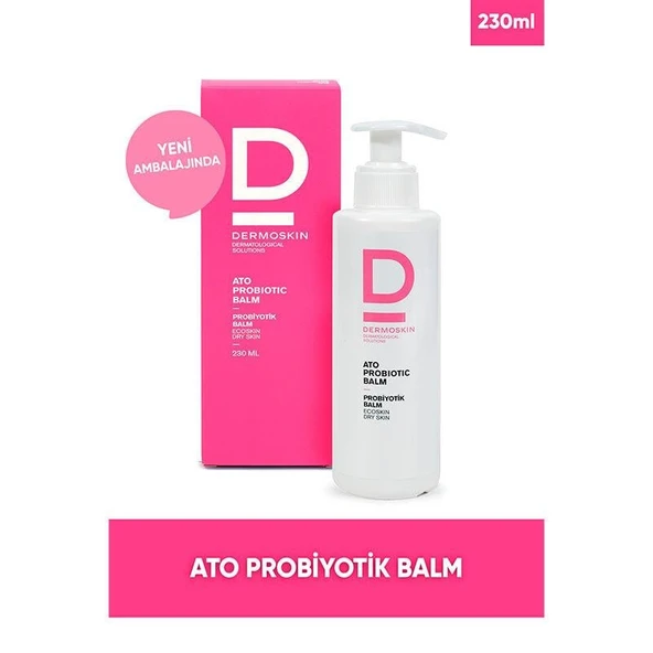 Dermoskin Ato Probiyotik Balm Kuru Ciltler için 230 ml ürün görseli 1