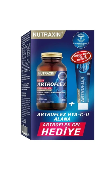 Nutraxin Artroflex HYA-C-II 90Tablet + Extra Gel HEDİYE ürün görseli 1