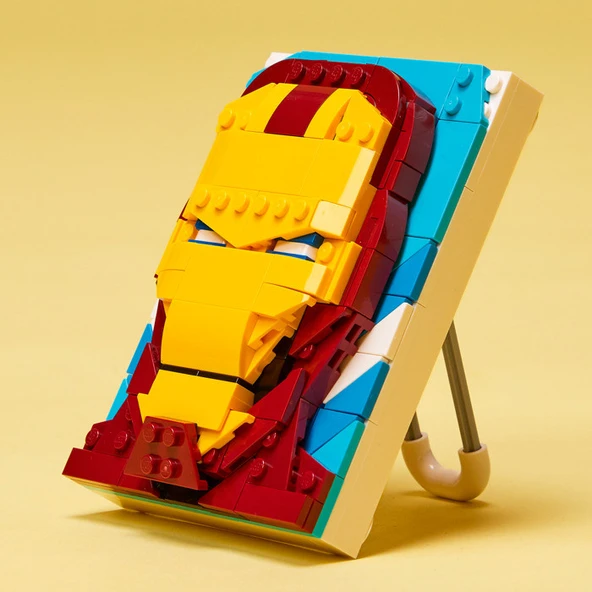 LEGO 40535 Brick Sketches Iron Man - Resim 3