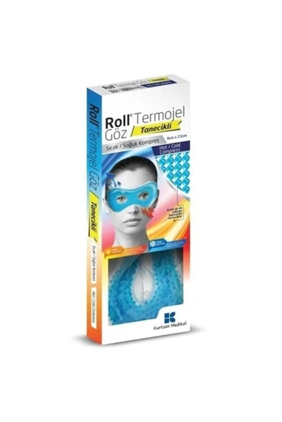 Göz Için Termojel Tanecikli Sıcak Soğuk Kompres 9 Cm X 23 Cm ürün görseli 1