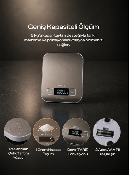 HASSAS MUTFAK TARTISI - Resim 4