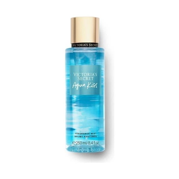 Victoria's Secret Aqua Kiss Kadın Vücut Spreyi 250 ml Serin Sular ve Parlak Papatya Kokusu ürün görseli 1
