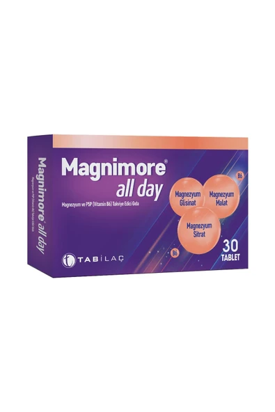 Magnimore all day 60 Tablet ürün görseli 1