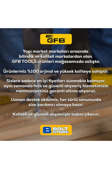GFB SDS Ağaç Delme | 14x500 mm - Resim 2
