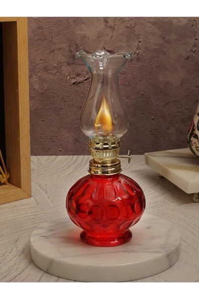 EXENET Nostaljik Gaz Lambası Vintage Tasarım Lüks Zarif Dekoratif Aydınlatma & Koleksiyon Ürünü Özel Seri ürün görseli 1
