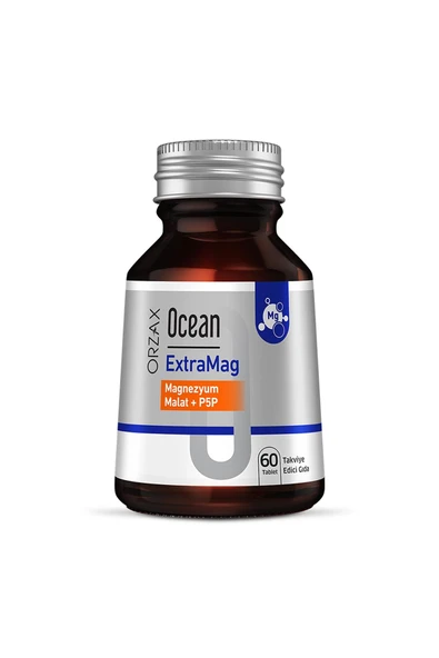 Ocean ExtraMag Magnezyum Malat + P5P Takviye Edici Gıda 60 Tablet ürün görseli 1