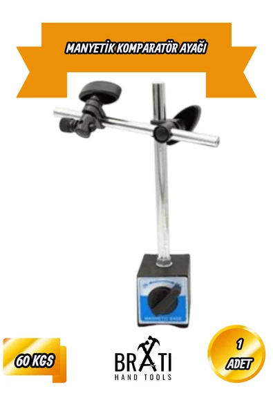 BRATİ HAND TOOLS Manyetik Komparatör Ayağı 60 Kgs - Resim 5