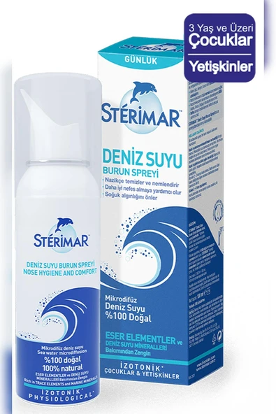 Sterimar Deniz Suyu Burun Spreyi 50ml ürün görseli 1