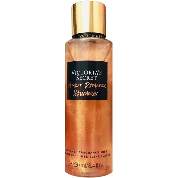 Victoria's Secret Amber Romance Shimmer Body Mist 250  ml Vücut Spreyi ürün görseli 1