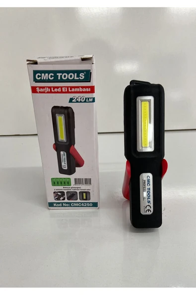 CMC TOOLS SARJLI LED EL LAMBASI 240LM CMC4250 ürün görseli 1