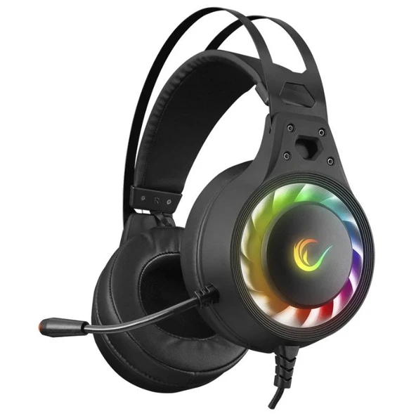 Rampage Loopy G8 RGB 7.1 USB Kablolu Kulak Üstü Oyuncu Kulaklığı ürün görseli 1